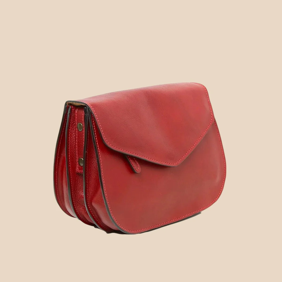 Full-Grain Calfskin Shoulder Bag - Image 23 | Bufalo d'Oro