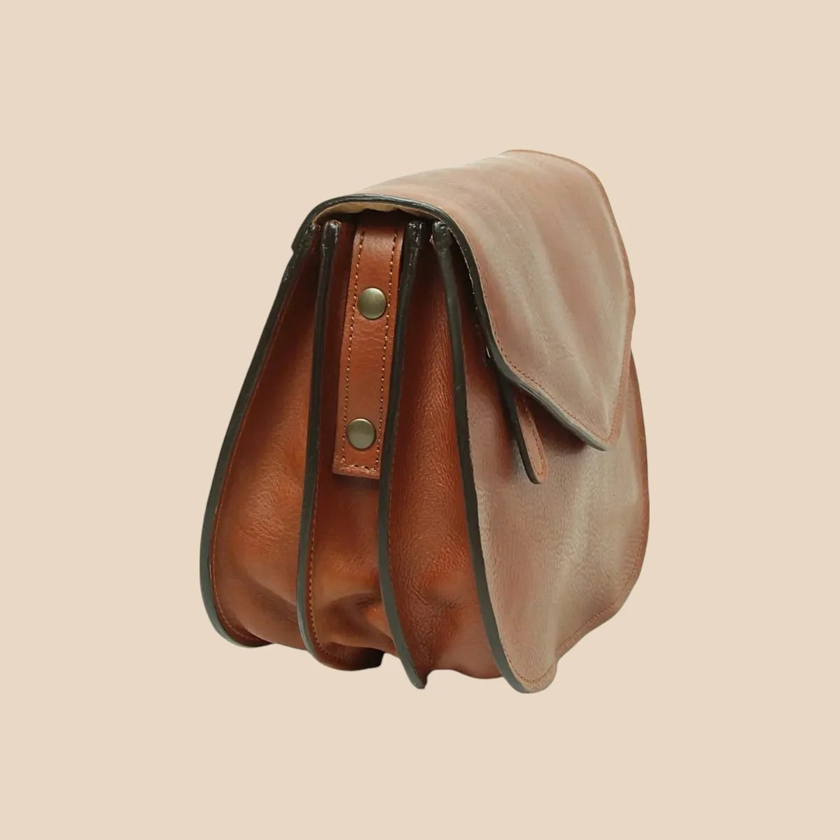 Full-Grain Calfskin Shoulder Bag - Image 20 | Bufalo d'Oro