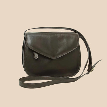 Full-Grain Calfskin Shoulder Bag - Image 6 | Bufalo d'Oro