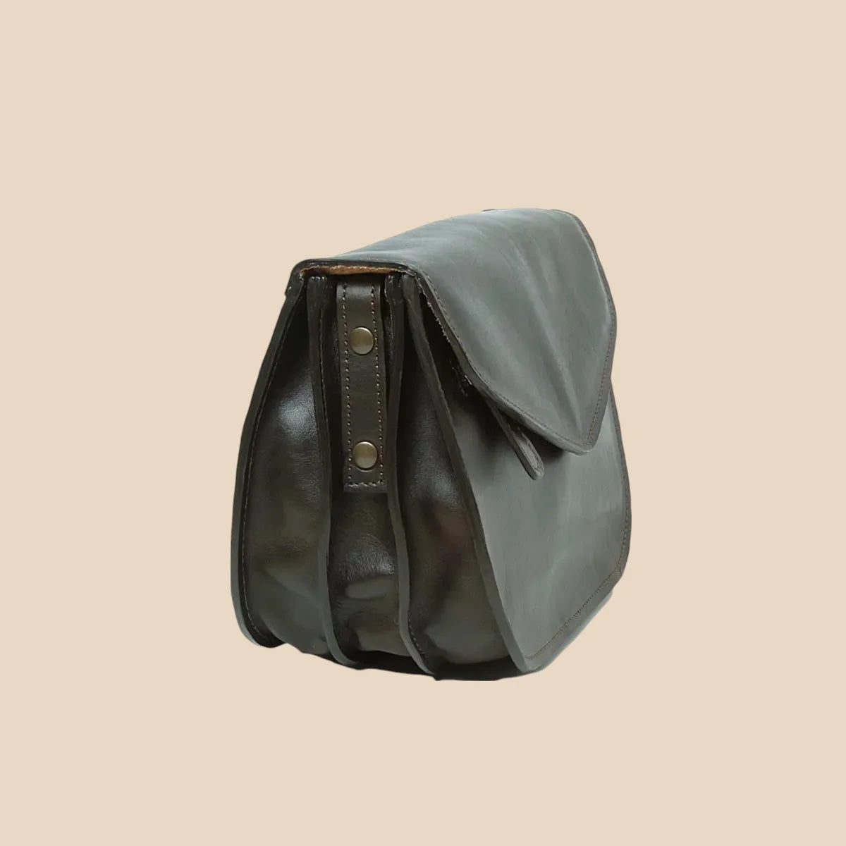 Full-Grain Calfskin Shoulder Bag - Image 16 | Bufalo d'Oro