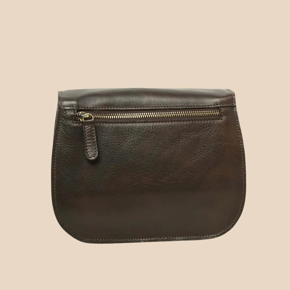 Full-Grain Calfskin Shoulder Bag - Image 15 | Bufalo d'Oro