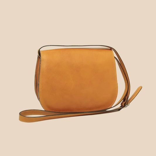Women's Shoulder Bag in Full-Grain Calfskin - Image 1 | Bufalo d'Oro