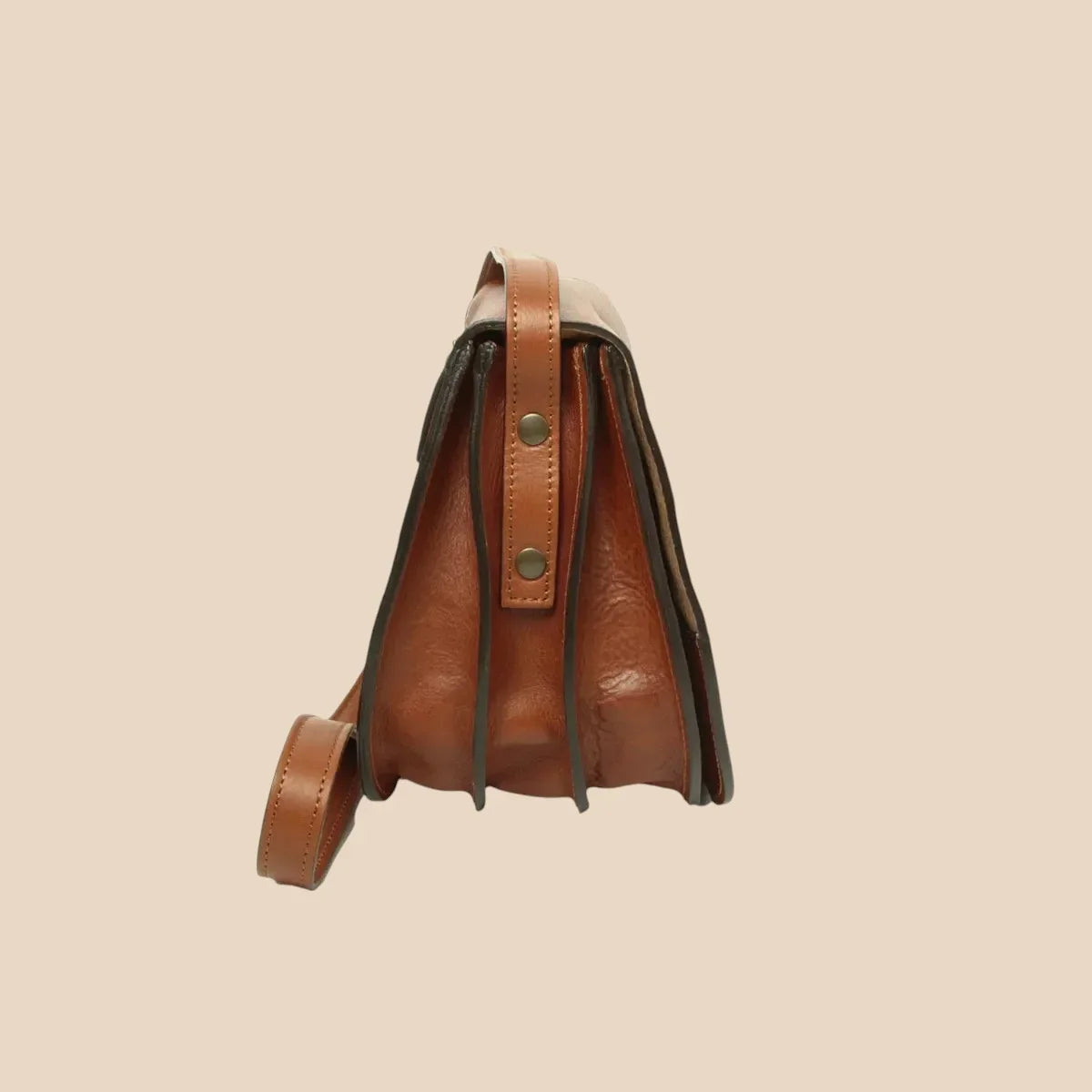 Women's Shoulder Bag in Full-Grain Calfskin - Image 15 | Bufalo d'Oro