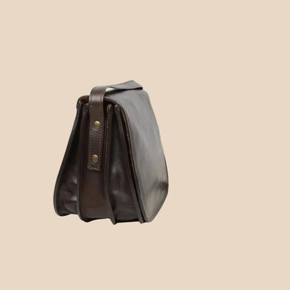 Women's Shoulder Bag in Full-Grain Calfskin - Image 24 | Bufalo d'Oro