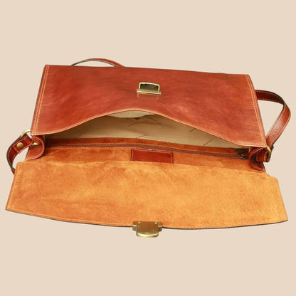 Business Leather Briefcase - Image 7 | Bufalo d'Oro