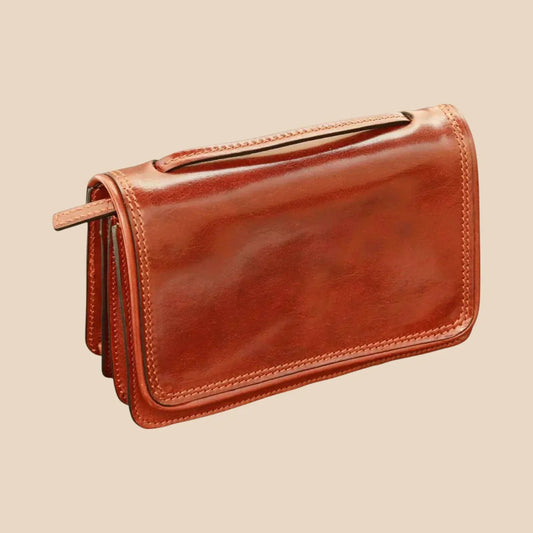 Small Leather Crossbody Bag - Image 1 | Bufalo d'Oro