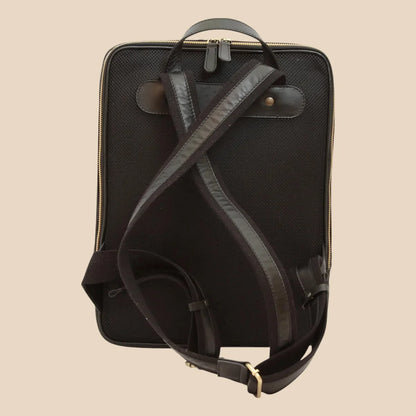Leather Back Pack With Backside Troller Strap - Image 28 | Bufalo d'Oro