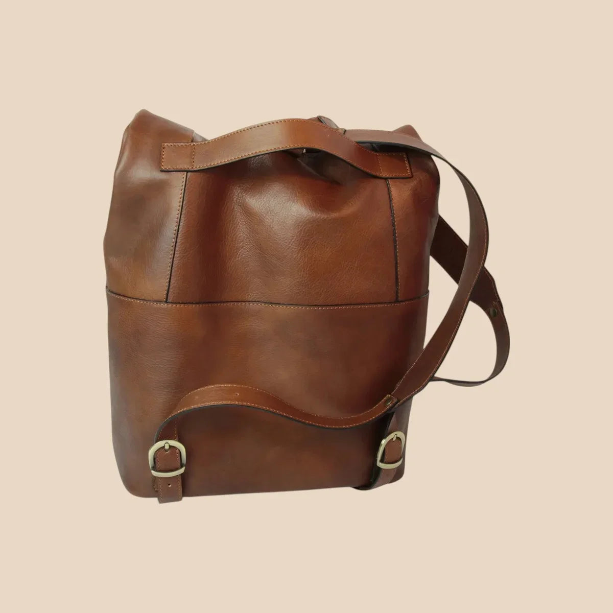 Full-Grain Leather Backpack - Image 41 | Bufalo d'Oro