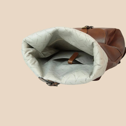 Full-Grain Leather Backpack - Image 32 | Bufalo d'Oro