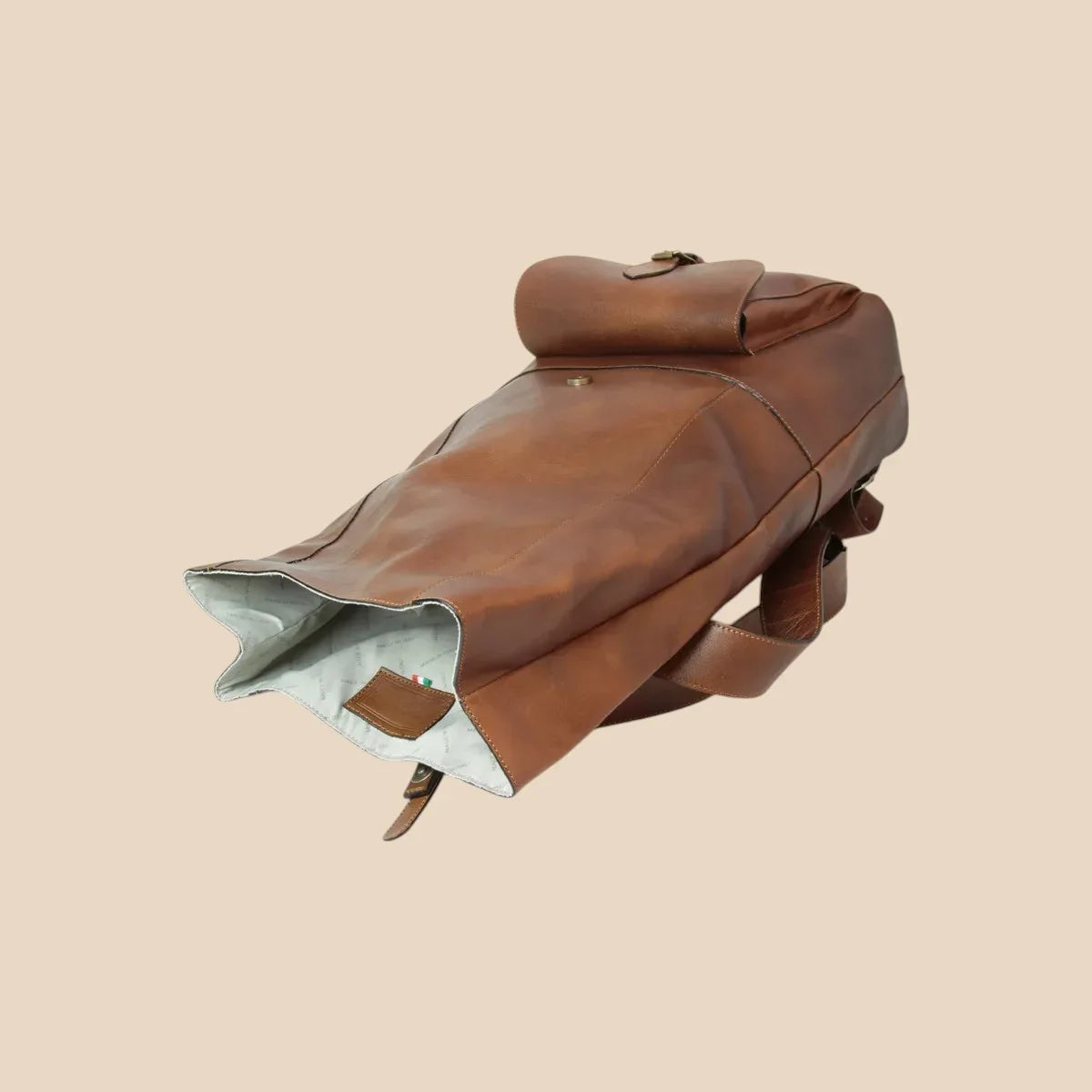 Full-Grain Leather Backpack - Image 36 | Bufalo d'Oro