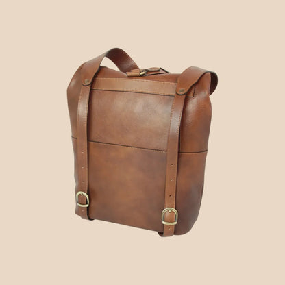 Full-Grain Leather Backpack - Image 29 | Bufalo d'Oro