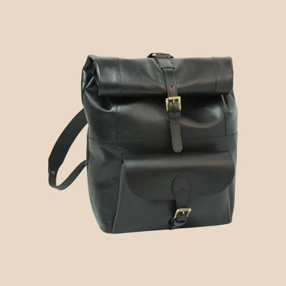 Full-Grain Leather Backpack - Image 2 | Bufalo d'Oro