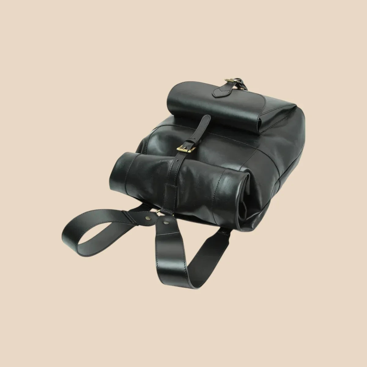 Full-Grain Leather Backpack - Image 22 | Bufalo d'Oro