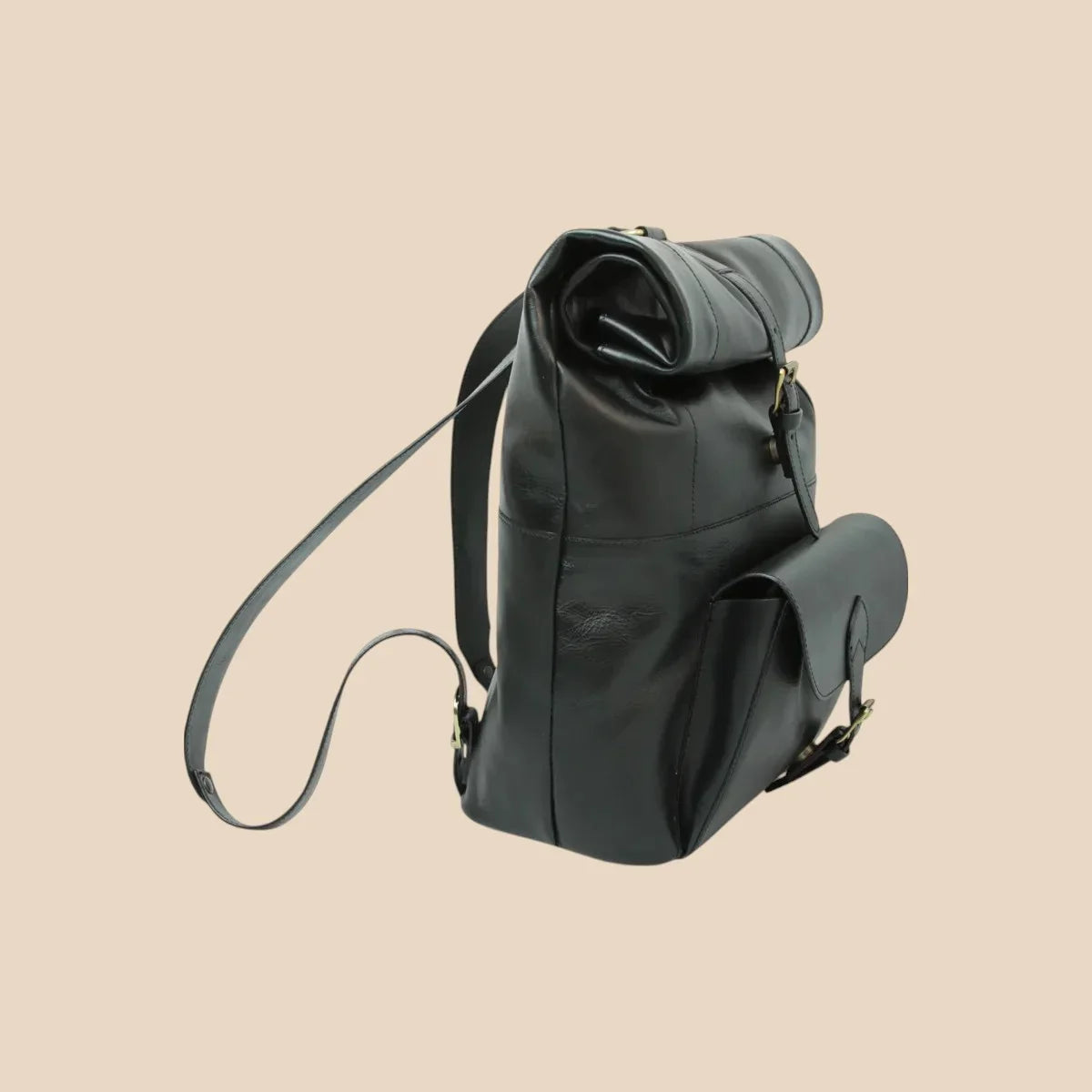 Full-Grain Leather Backpack - Image 47 | Bufalo d'Oro