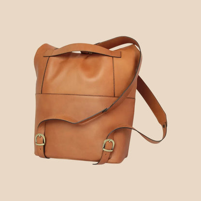 Full-Grain Leather Backpack - Image 17 | Bufalo d'Oro