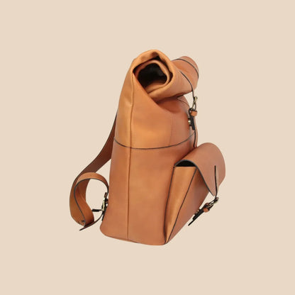 Full-Grain Leather Backpack - Image 15 | Bufalo d'Oro