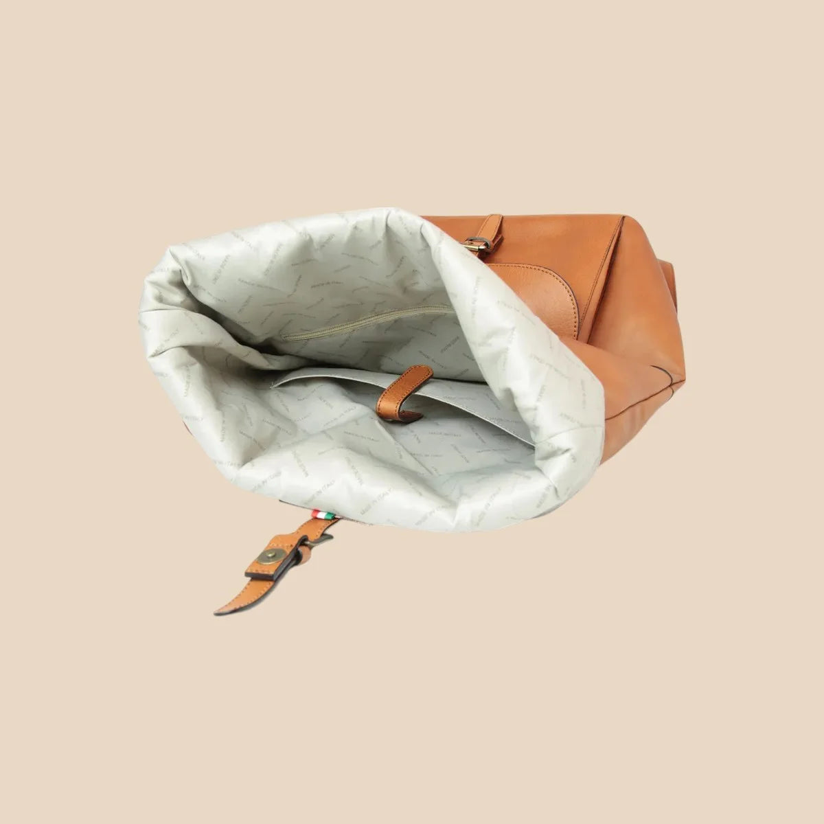 Full-Grain Leather Backpack - Image 14 | Bufalo d'Oro