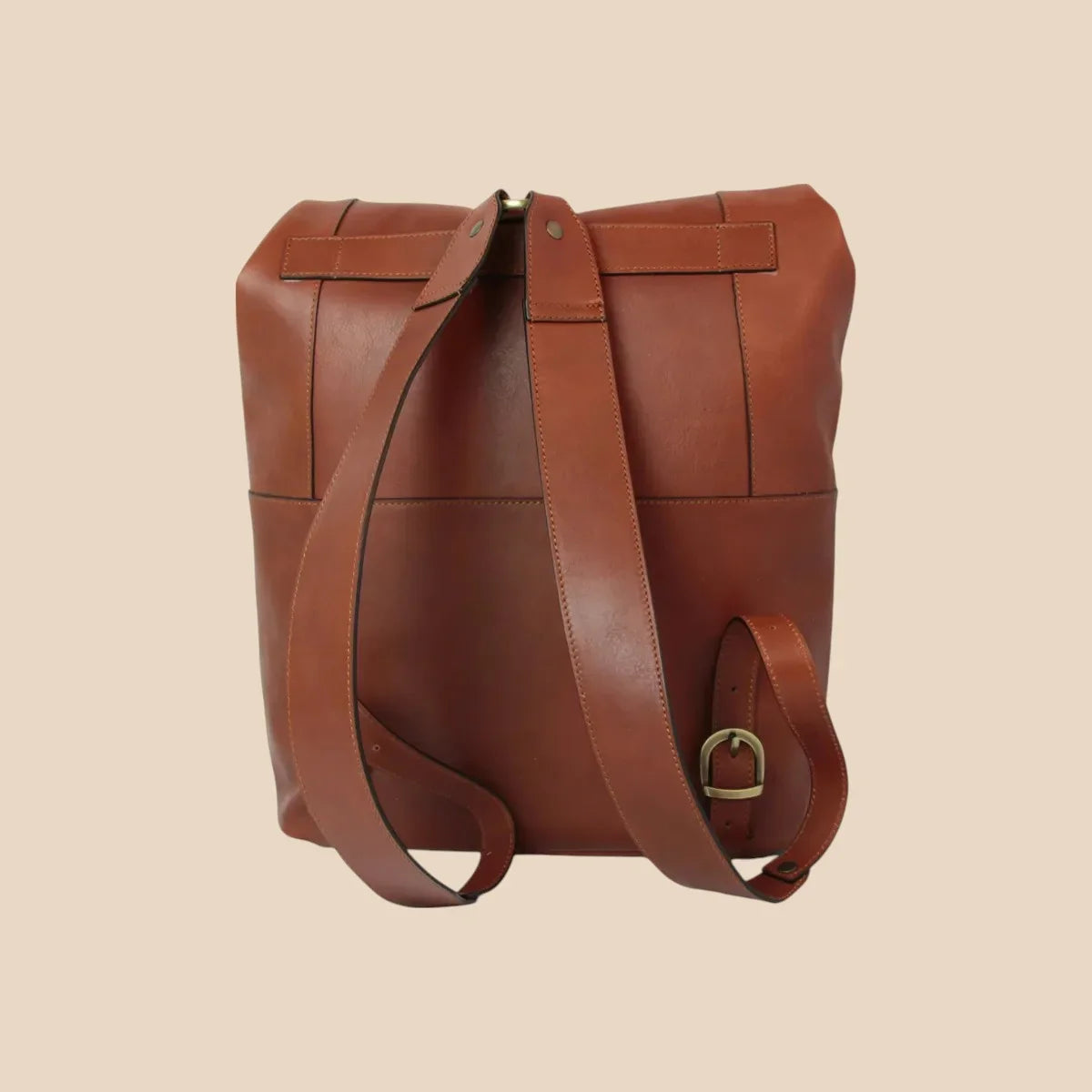 Full-Grain Leather Backpack - Image 13 | Bufalo d'Oro