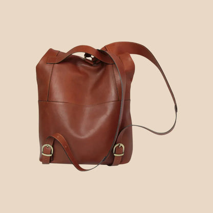 Full-Grain Leather Backpack - Image 16 | Bufalo d'Oro