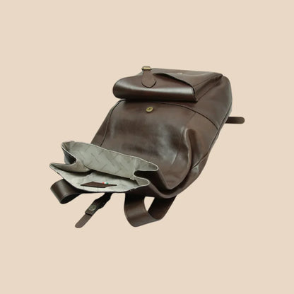 Full-Grain Leather Backpack - Image 20 | Bufalo d'Oro