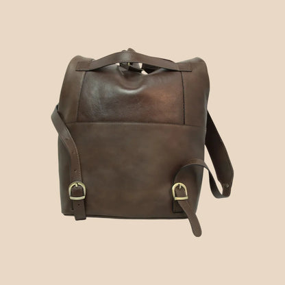 Full-Grain Leather Backpack - Image 6 | Bufalo d'Oro