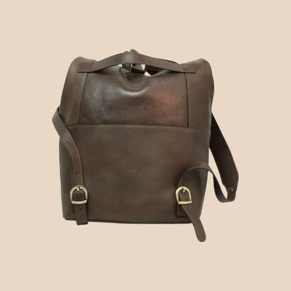 Full-Grain Leather Backpack - Image 25 | Bufalo d'Oro