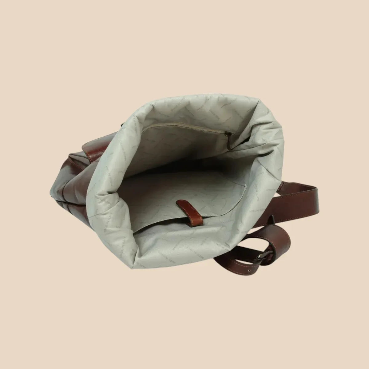 Full-Grain Leather Backpack - Image 28 | Bufalo d'Oro