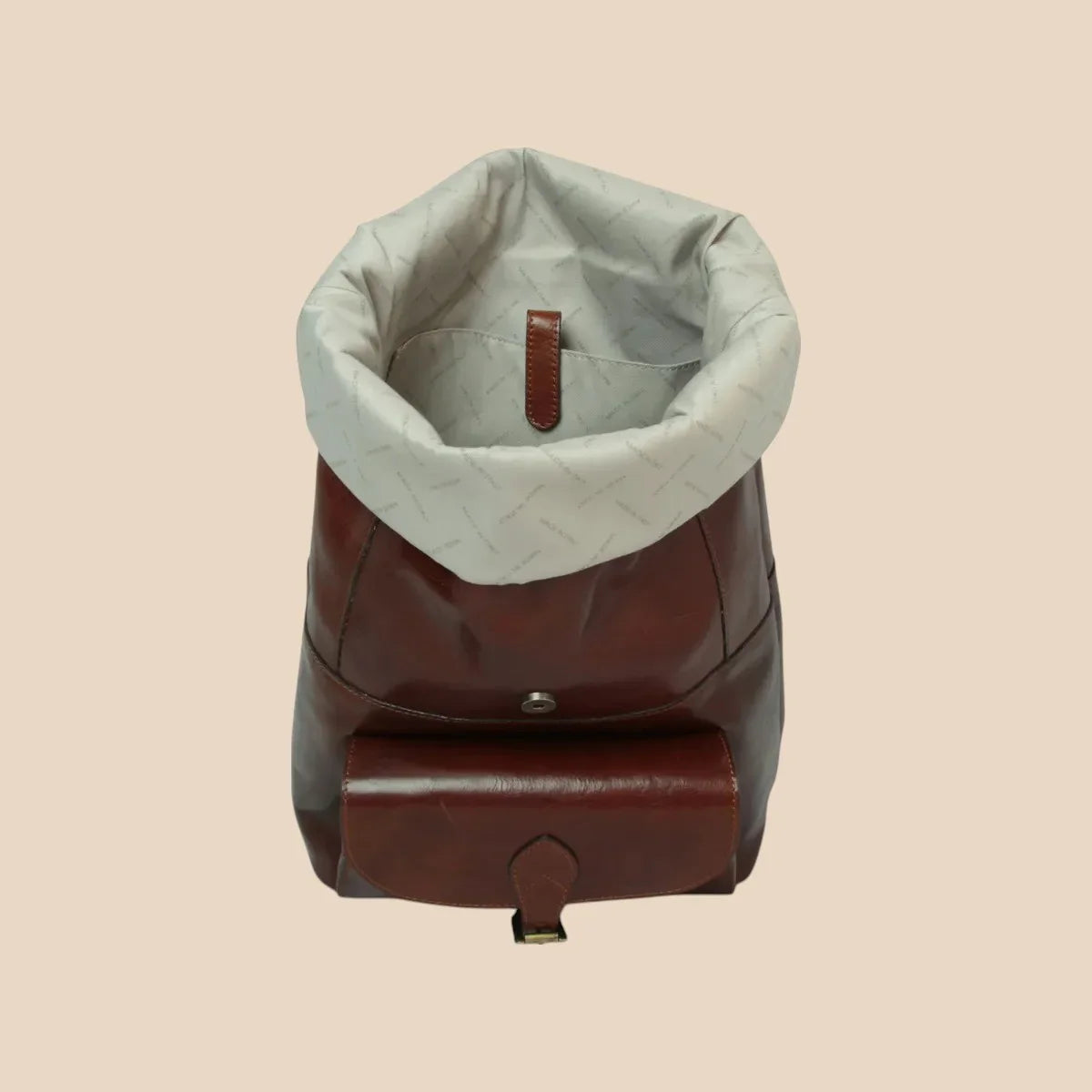 Full-Grain Leather Backpack - Image 29 | Bufalo d'Oro