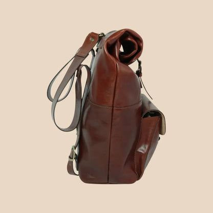 Full-Grain Leather Backpack - Image 34 | Bufalo d'Oro