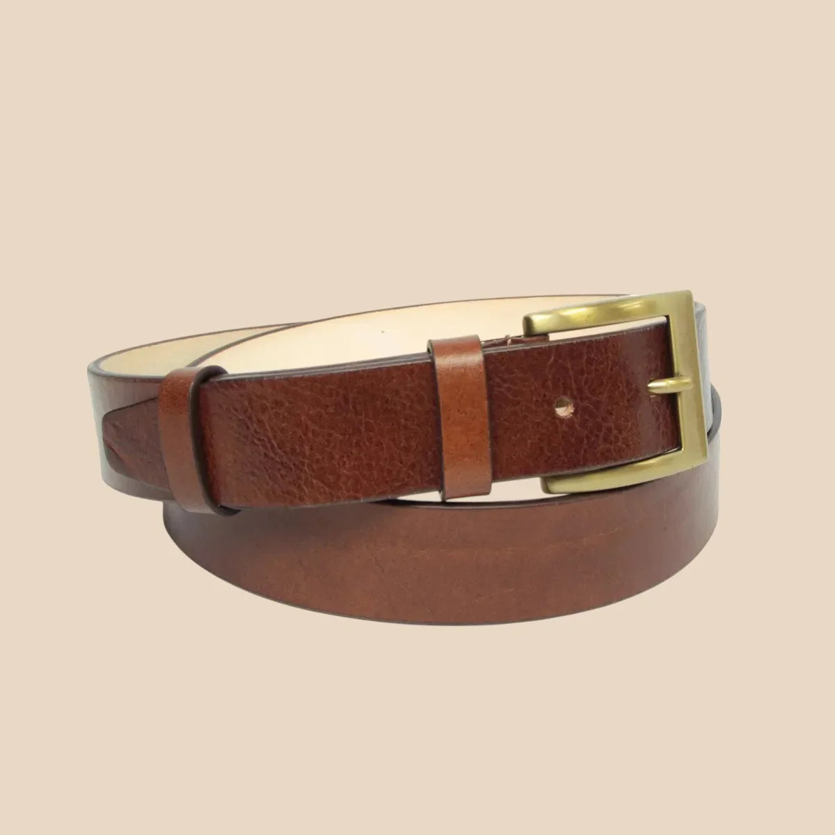 Leather Flat Belt - Image 4 | Bufalo d'Oro