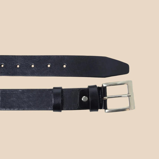 Leather Flat Belt - Image 1 | Bufalo d'Oro
