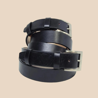 Leather Flat Belt - Image 3 | Bufalo d'Oro