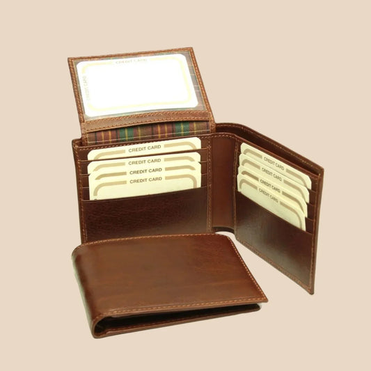 Leather Bifold Wallet - Image 1 | Bufalo d'Oro
