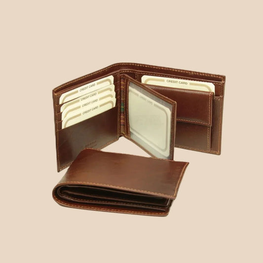 Leather Bifold Wallet - Image 1 | Bufalo d'Oro