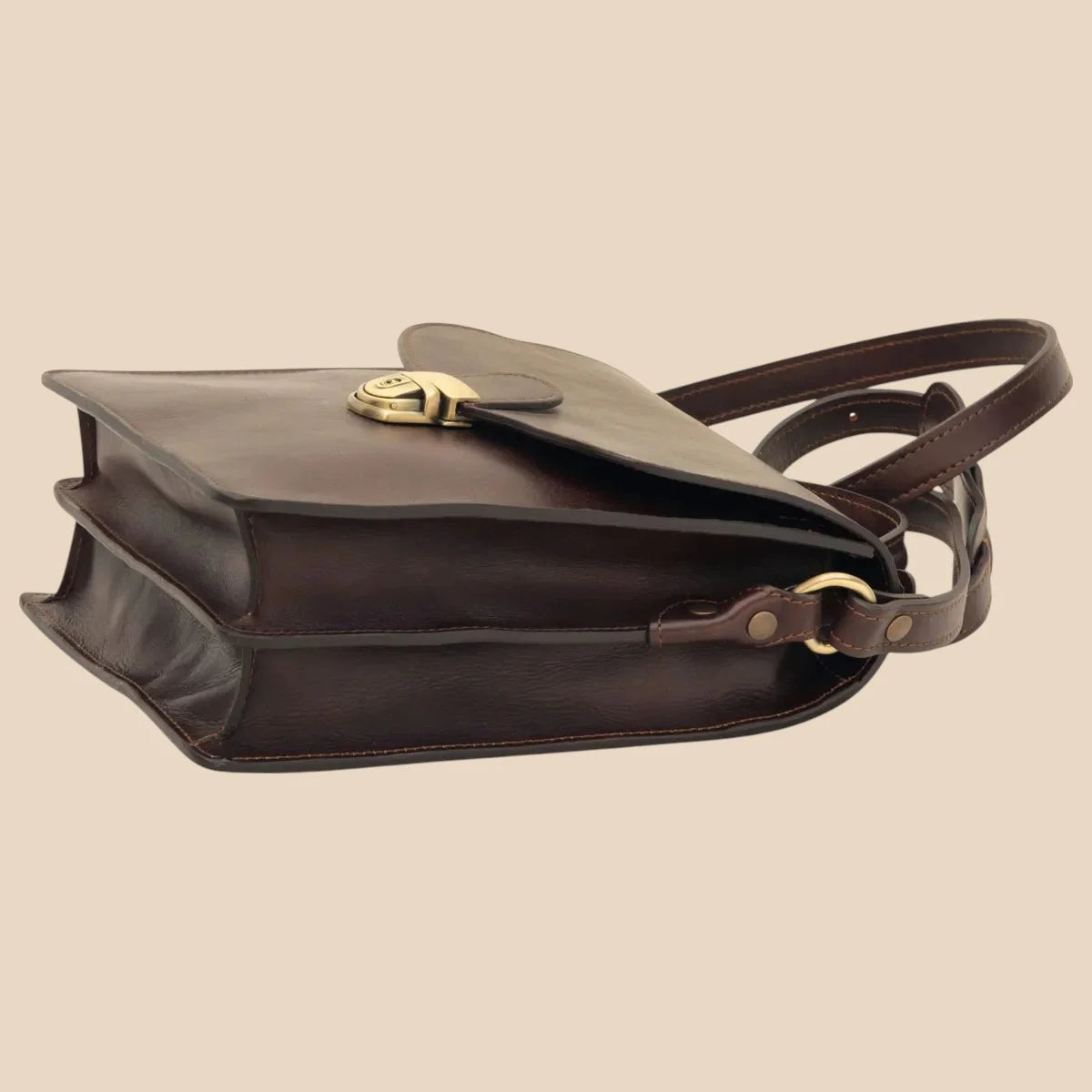 Classica II Leather Satchel - Image 26 | Bufalo d'Oro