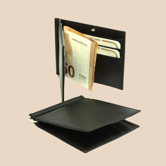 Full-Grain Leather Wallet With Rfid - Image 1 | Bufalo d'Oro