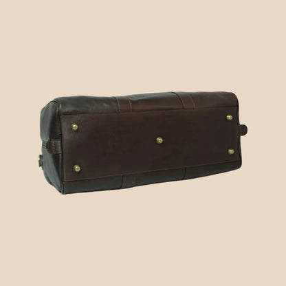 Large Full-Grain Leather Travel Bag - Image 33 | Bufalo d'Oro