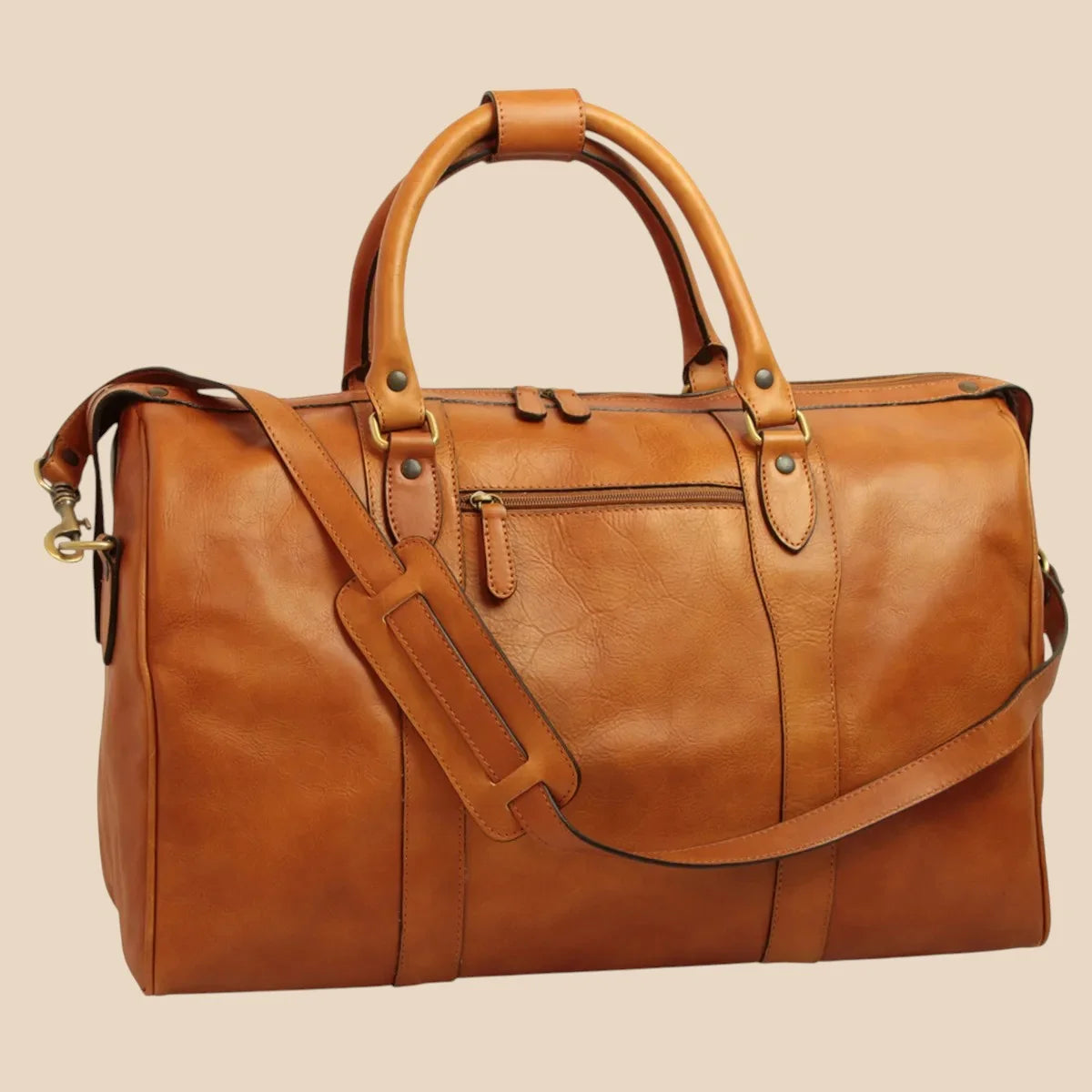 Travel Bag With Shoulder Strap - Image 21 | Bufalo d'Oro