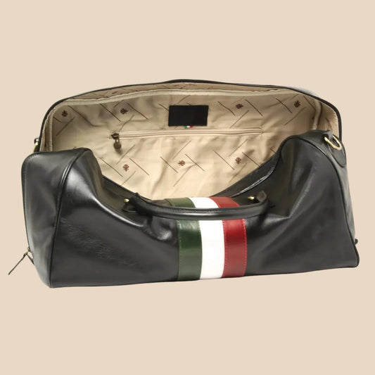 Full Grain Leather Duffle Bag - Image 2 | Bufalo d'Oro