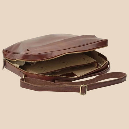 Vachetta Leather Messenger - Image 19 | Bufalo d'Oro