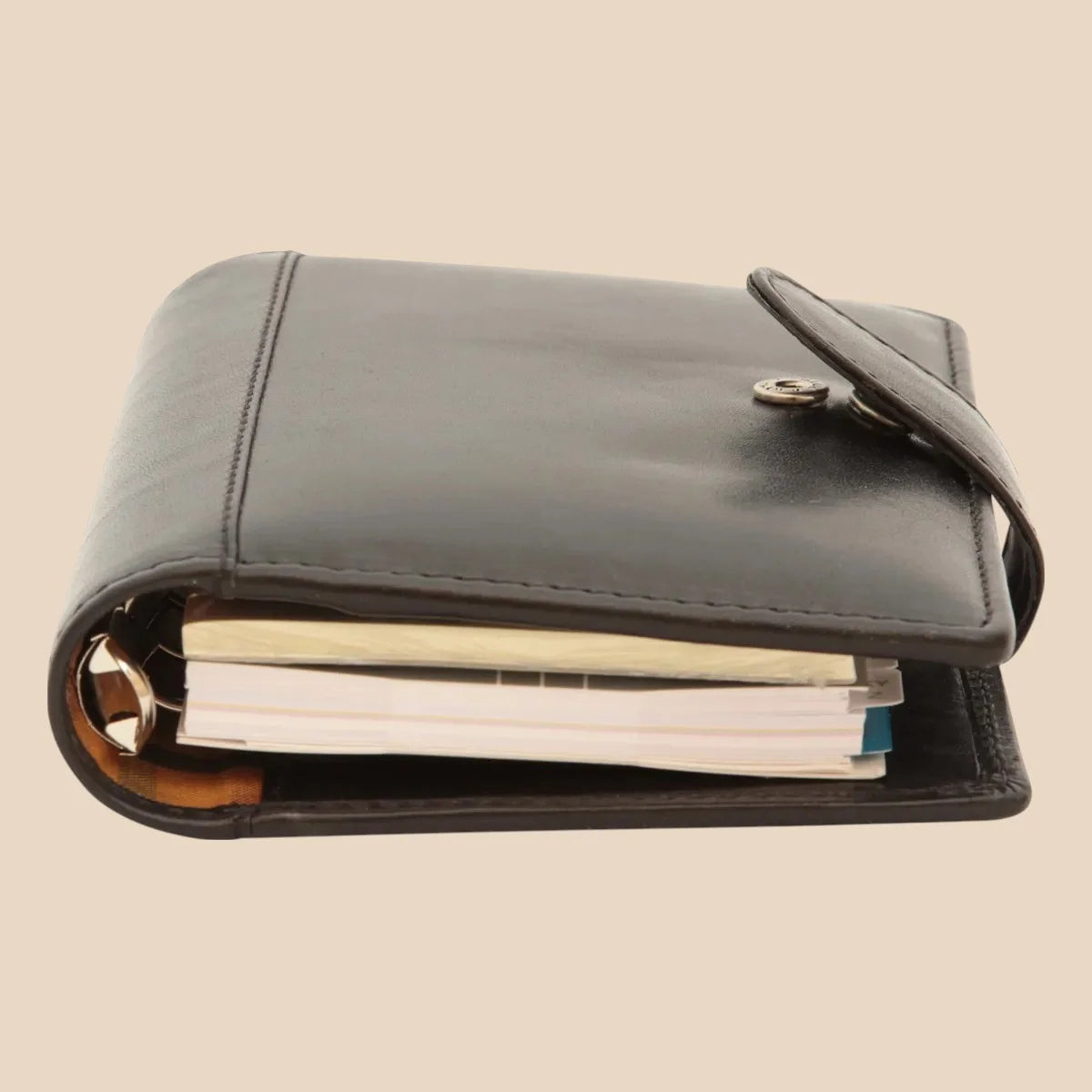 Leather Organizer - Black (small) - Image 5 | Bufalo d'Oro