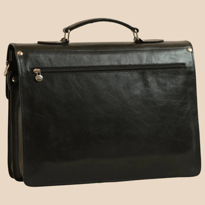 Leather Laptop Briefcase - Image 10 | Bufalo d'Oro