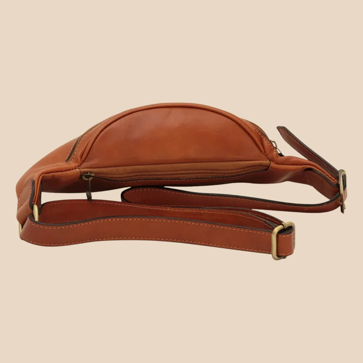 Full Grain Italian Calf Skin Leather Belt Pack - Image 5 | Bufalo d'Oro