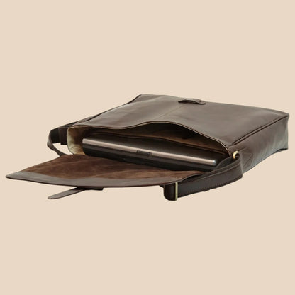 Cowhide Leather Messenger - Image 22 | Bufalo d'Oro