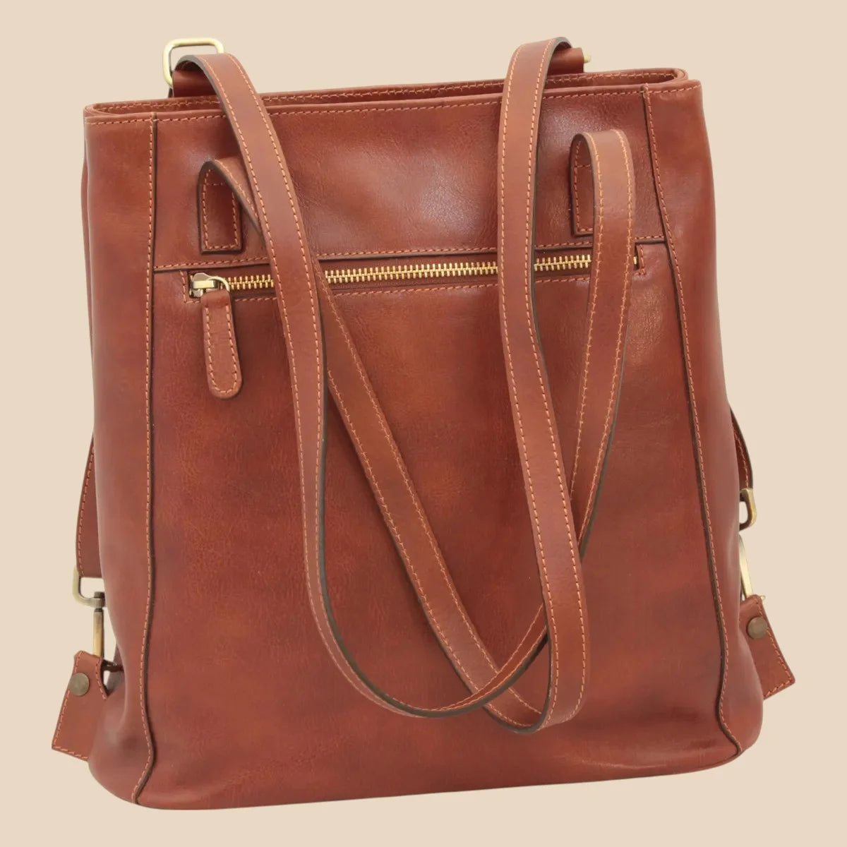 Leather Backpack Shoulder - Image 4 | Bufalo d'Oro