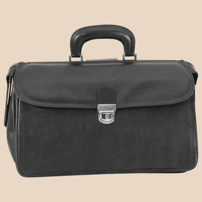 Leather Doctor's Bag - Brown Colonial - Image 21 | Bufalo d'Oro
