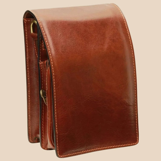 Leather Shoulder Bag - Image 2 | Bufalo d'Oro