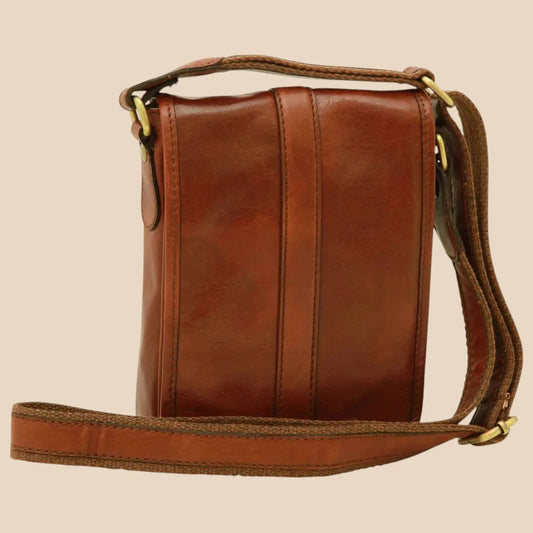 Soft Calfskin Leather Satchel Bag - Image 1 | Bufalo d'Oro