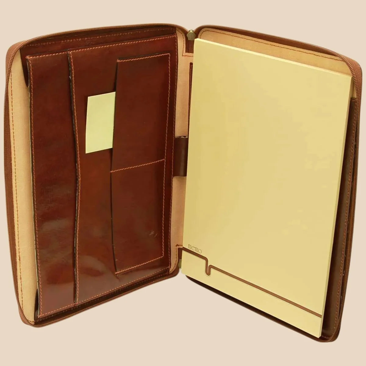Cowhide Leather Portfolio - Image 6 | Bufalo d'Oro