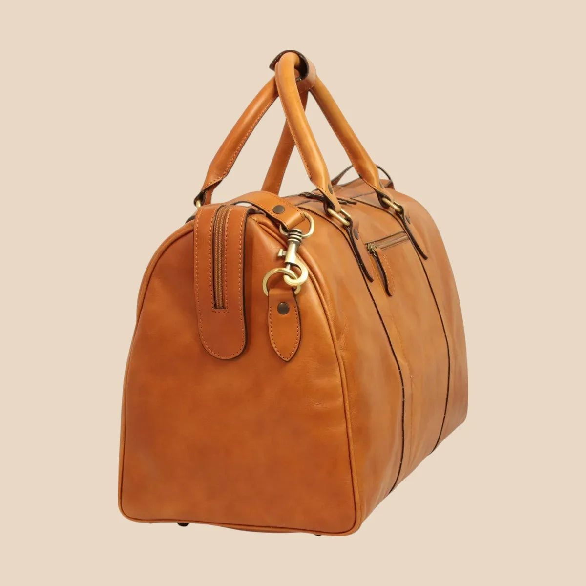 Travel Bag With Shoulder Strap - Image 20 | Bufalo d'Oro